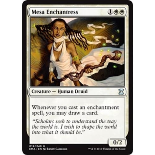 Mesa Enchantress (foil) | Eternal Masters