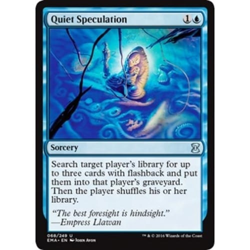 Quiet Speculation (foil) | Eternal Masters