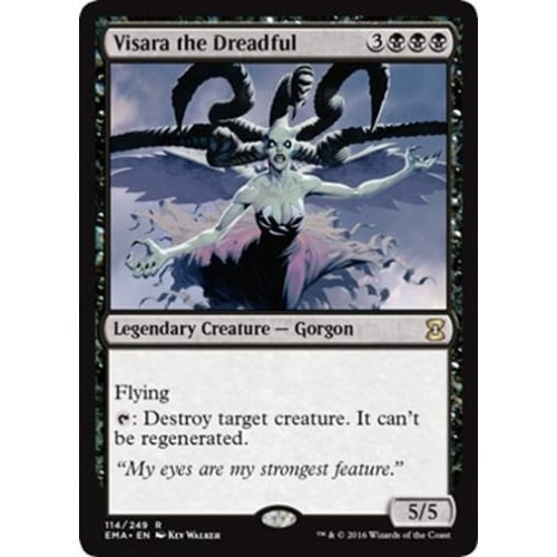 Visara the Dreadful (foil)