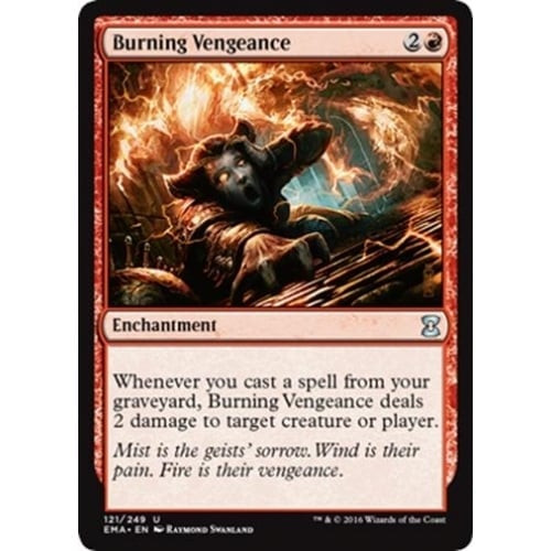 Burning Vengeance (foil) | Eternal Masters