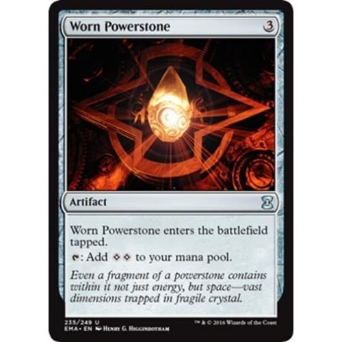 Worn Powerstone (foil) | Eternal Masters