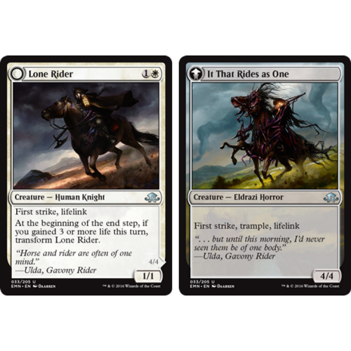 Lone Rider (It That Rides as One) (foil)