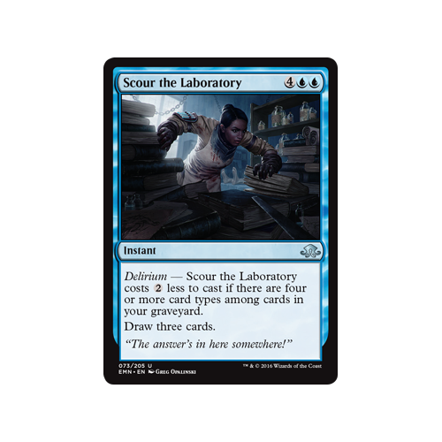 Scour the Laboratory (foil)