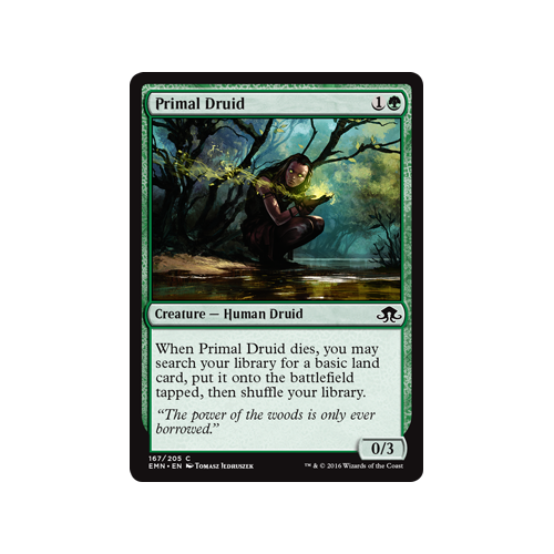 Primal Druid (foil) | Eldritch Moon