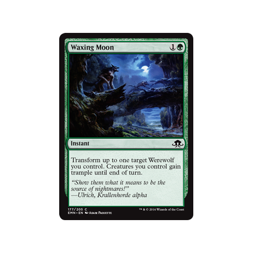 Waxing Moon (foil)