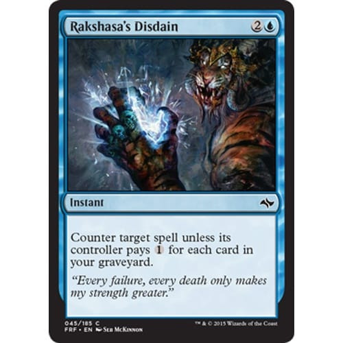 Rakshasa's Disdain