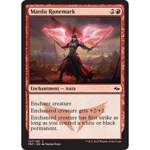 Mardu Runemark | Fate Reforged