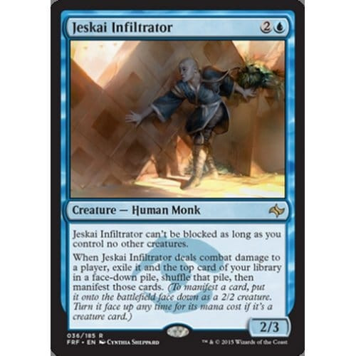 Jeskai Infiltrator (foil) | Fate Reforged