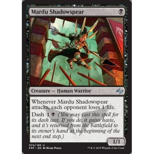 Mardu Shadowspear (foil)