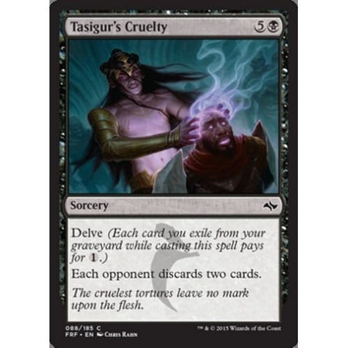 Tasigur's Cruelty (foil) | Fate Reforged