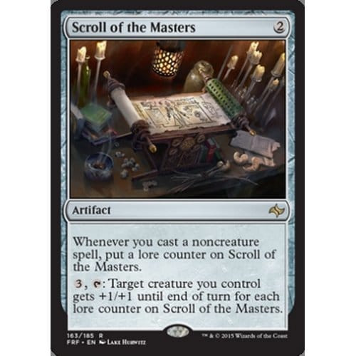 Scroll of the Masters (foil)
