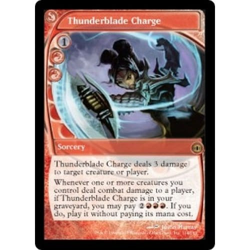 Thunderblade Charge  (foil) | Future Sight