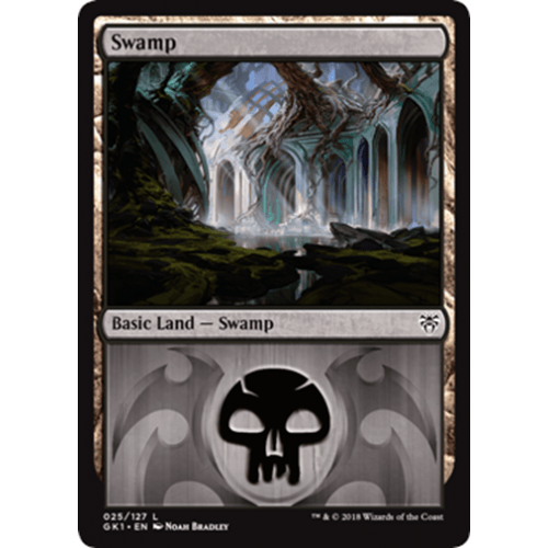 Swamp (#25) - Dimir Guild Kit | Guilds of Ravnica Guild Kits