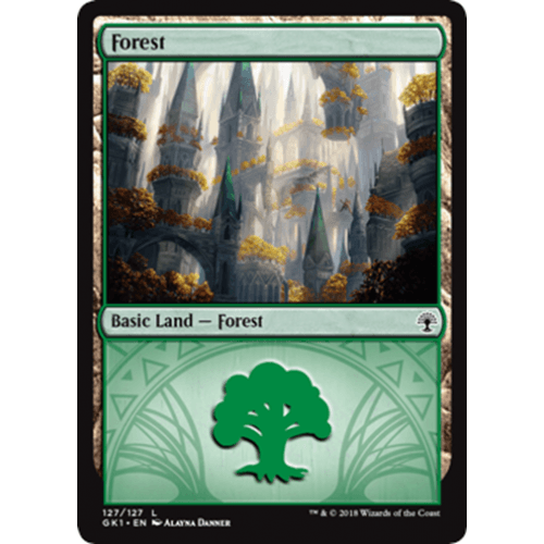 Forest (#127) - Selesnya Guild Kit | Guilds of Ravnica Guild Kits