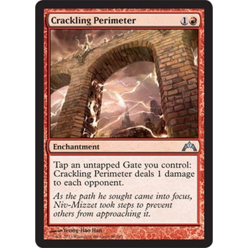 Crackling Perimeter
