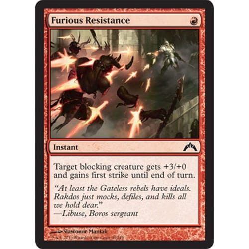 Furious Resistance (foil)
