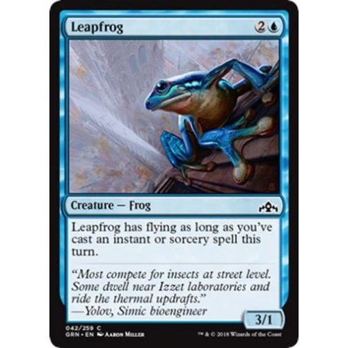 Leapfrog (foil) | Guilds of Ravnica