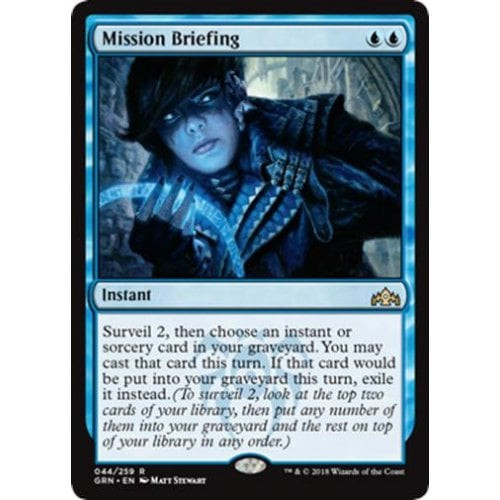 Mission Briefing (foil)