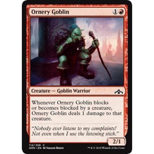 Ornery Goblin (foil)