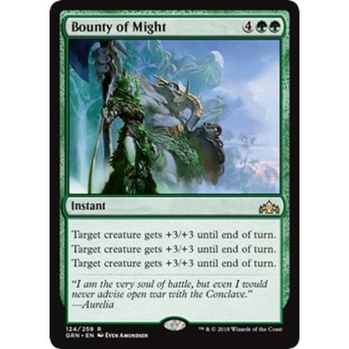Bounty of Might (foil) | Guilds of Ravnica