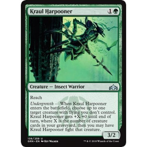 Kraul Harpooner (foil) | Guilds of Ravnica