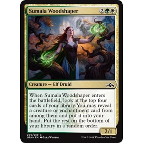 Sumala Woodshaper (foil) | Guilds of Ravnica