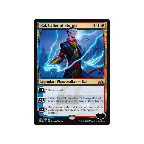 Ral, Caller of Storms (Planeswalker Deck Foil)