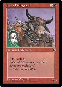 Anaba Bodyguard (With Human)