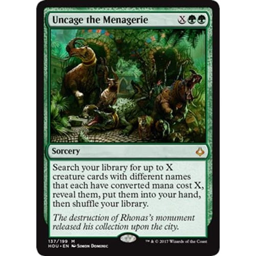 Uncage the Menagerie