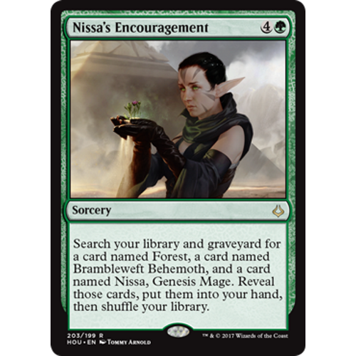 Nissa's Encouragement (Planeswalker Deck Card)