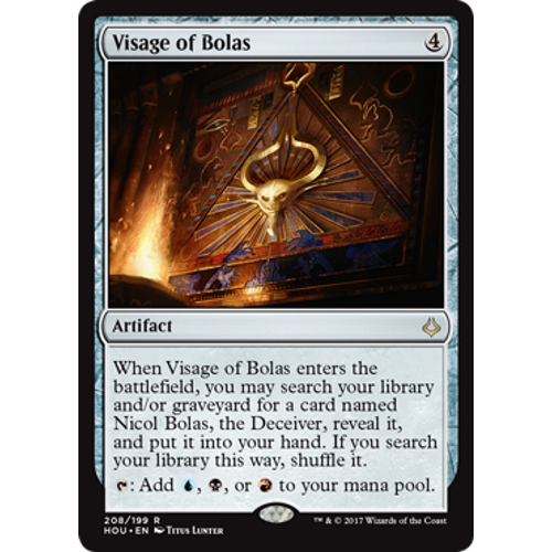Visage of Bolas (Planeswalker Deck Card)