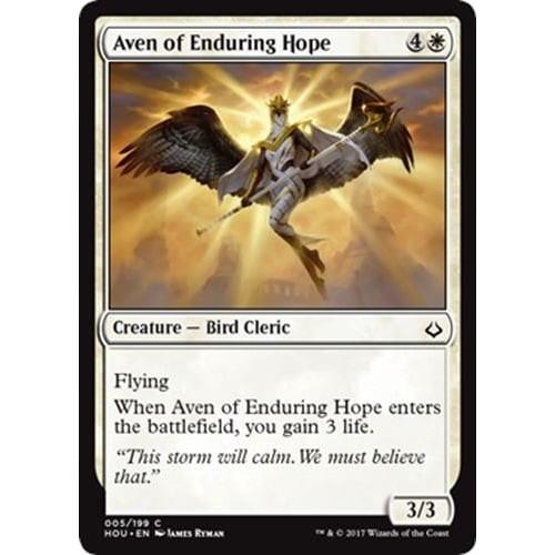 Aven of Enduring Hope (foil) | Hour of Devastation