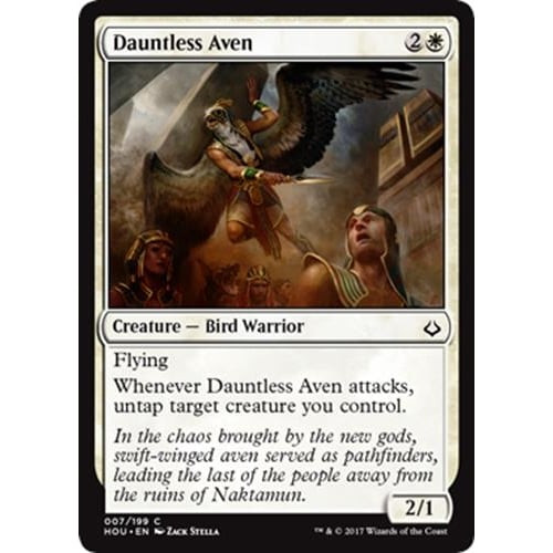 Dauntless Aven (foil) | Hour of Devastation