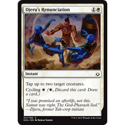 Djeru's Renunciation (foil) | Hour of Devastation