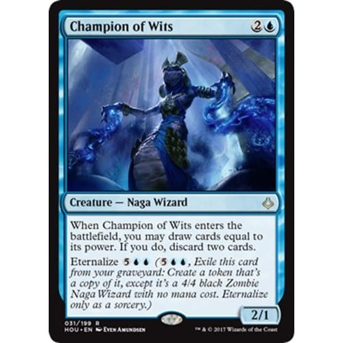 Champion of Wits (foil)