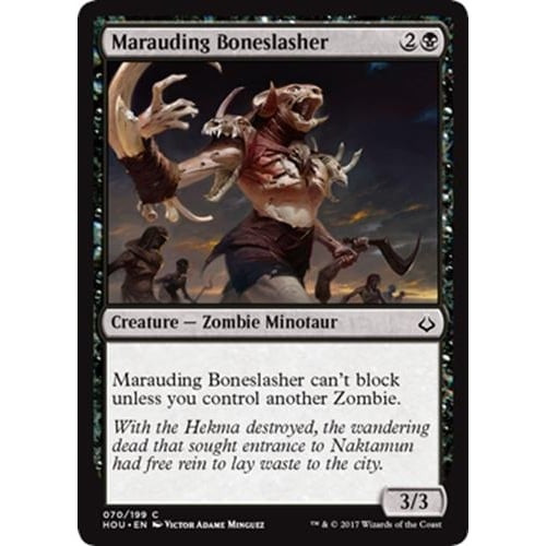 Marauding Boneslasher (foil)
