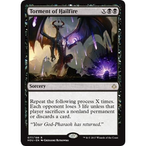 Torment of Hailfire (foil)