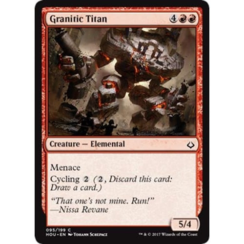 Granitic Titan (foil) | Hour of Devastation