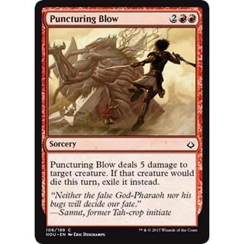 Puncturing Blow (foil)
