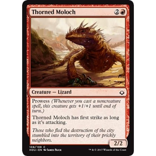 Thorned Moloch (foil) | Hour of Devastation