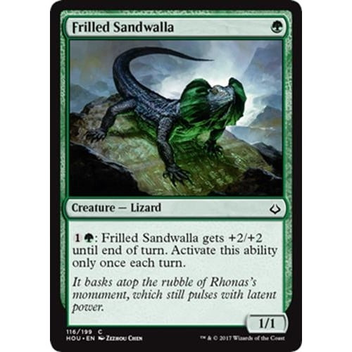 Frilled Sandwalla (foil) | Hour of Devastation