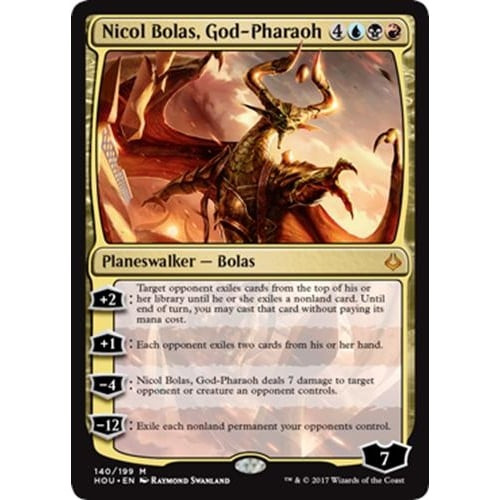 Nicol Bolas, God-Pharaoh (foil)