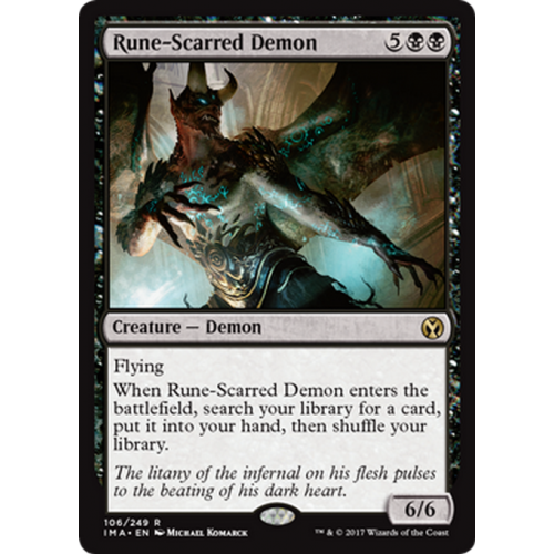 Rune-Scarred Demon (Foil)