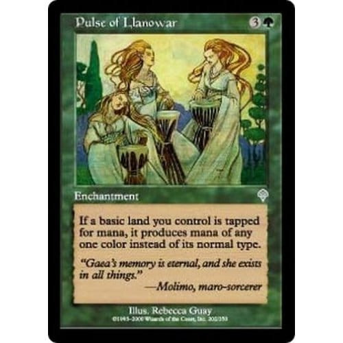 Pulse of Llanowar (foil) | Invasion | Magic Madhouse