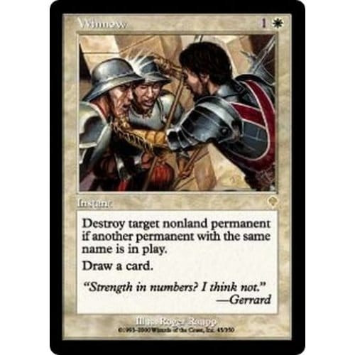Winnow (foil)