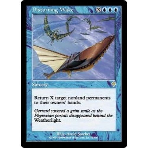 Distorting Wake (foil)