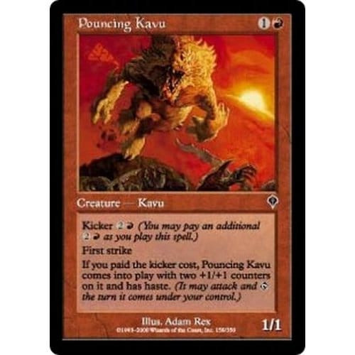 Pouncing Kavu (foil) | Invasion