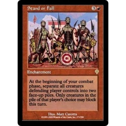 Stand or Fall (foil) | Invasion
