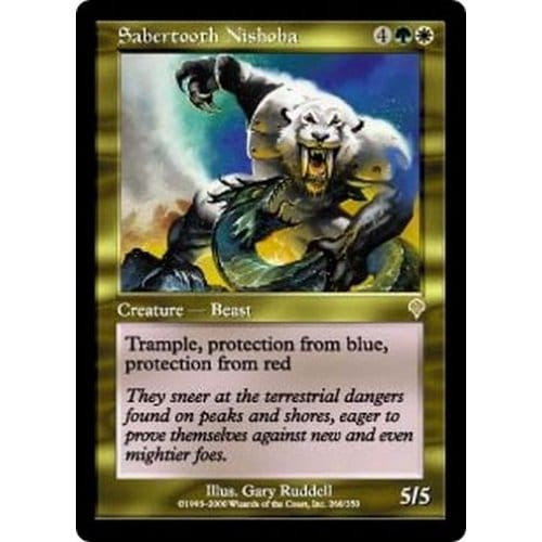 Sabertooth Nishoba (foil)