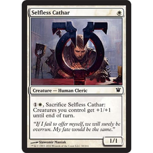 Selfless Cathar (foil)
